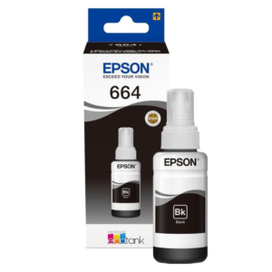 INK CART EPSON  T6641 Black -70ml - C13T66414A