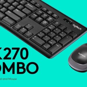 Logitech MK270 Wireless Keyboard and Mouse Combo