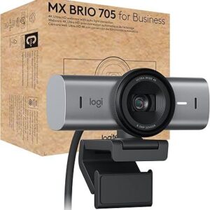 Logitech MX Brio 705 4K Webcam for Business