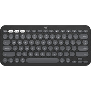 Logitech K380S Multi-Device Bluetooth Keyboard Tonal Graphite