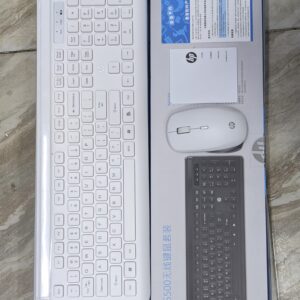 HP CS500 Wireless Keyboard & Mouse Combo – Stylish, Reliable & Plug-and-Play!