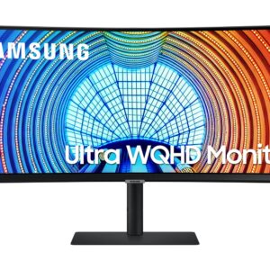 Samsung 34-Inch UltraWide Curved Monitor – 3440 x 1440 WQHD