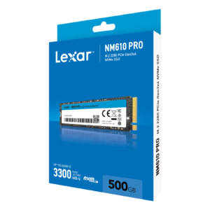 Lexar LNM610 PRO 500GB NVMe SSD