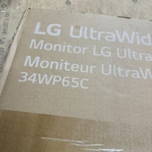 LG 34 Inch Curved Gaming UltraGear WQHD 160Hz Monitor